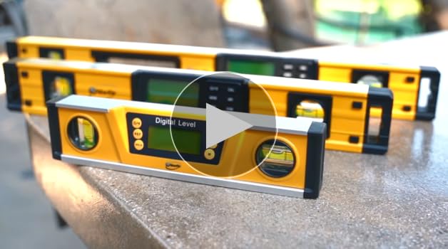 Shefio Digital Level - 18 Inch Magnetic, IP54 Dustproof and